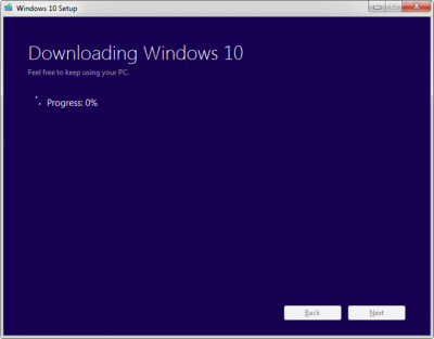 Screenshot of the application Media Creation Tool - #5