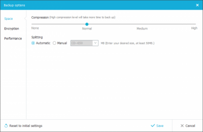 Screenshot of the application EaseUS Todo Backup Free - #3