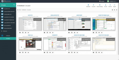 Screenshot of the application CleverControl Personnel Control - #2