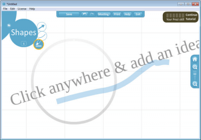 Screenshot of the application Prezi Desktop - #1