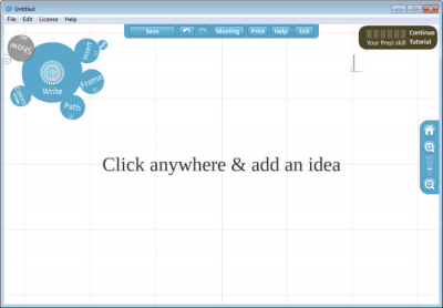 Screenshot of the application Prezi Desktop - #4