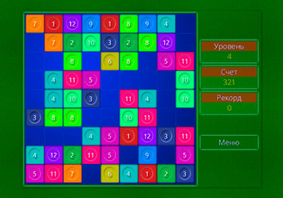 Screenshot of the application Magnetic Tiles - #1