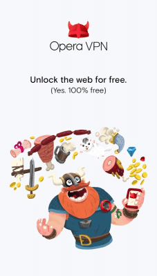 Screenshot of the application Opera Free VPN - #9