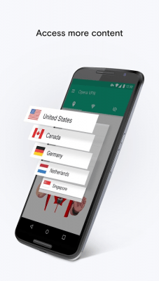 Screenshot of the application Opera Free VPN - #10