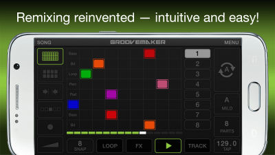 Screenshot of the application GrooveMaker 2 Free - #1