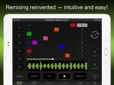 Screenshot of the application GrooveMaker 2 Free - #11