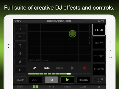 Screenshot of the application GrooveMaker 2 Free - #13