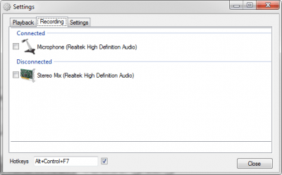 Screenshot of the application SoundSwitch - #3