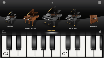 Screenshot of the application iGrand Piano Free - #1