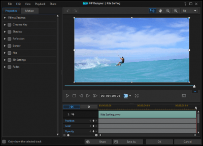 Screenshot of the application CyberLink PowerDirector - #3