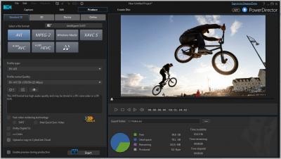 Screenshot of the application CyberLink PowerDirector - #4