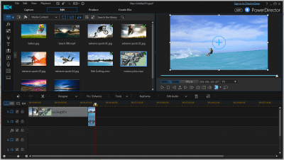 Screenshot of the application CyberLink PowerDirector - #6