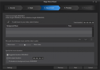 Screenshot of the application CyberLink PowerDirector - #7