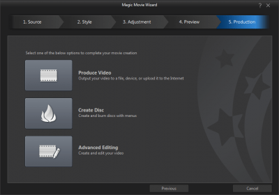 Screenshot of the application CyberLink PowerDirector - #9