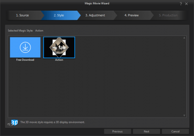 Screenshot of the application CyberLink PowerDirector - #10