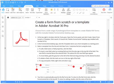Screenshot of the application Wondershare PDFelement - #3