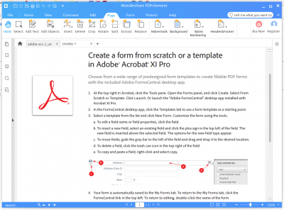 Screenshot of the application Wondershare PDFelement - #5