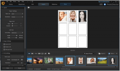 Screenshot of the application CyberLink PhotoDirector - #2