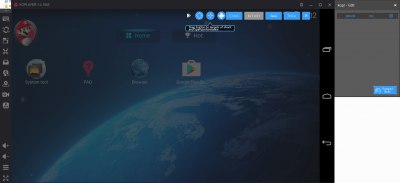 Screenshot of the application KOPLAYER - #6