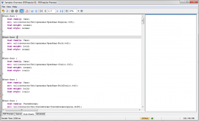 Screenshot of the application PDFreactor - #6