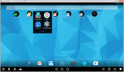Screenshot of the application Andy - #4