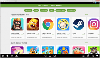 Screenshot of the application Andy - #7
