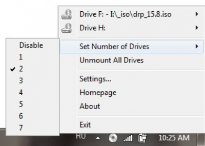 Screenshot of the application ImgDrive - #3