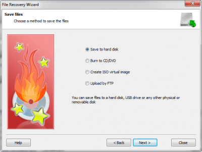 Screenshot of the application Comfy File Recovery - #7