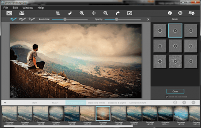 Screenshot of the application Simply HDR - #3