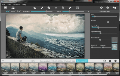 Screenshot of the application Simply HDR - #4
