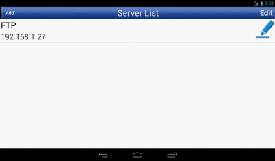 Screenshot of the application FTP Sprite Pro - #3