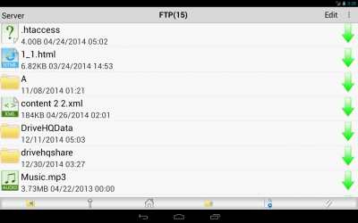 Screenshot of the application FTP Sprite Pro - #5