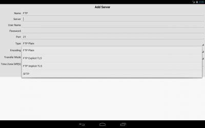 Screenshot of the application FTP Sprite Pro - #6