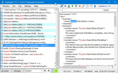 Screenshot of the application ClipAngel - #7