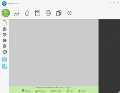 Screenshot of the application CleverPrint - #4