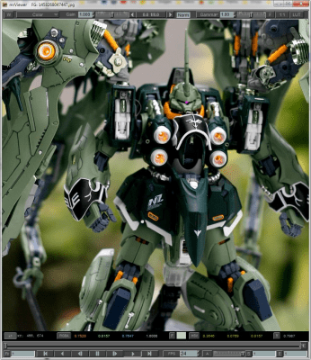 Screenshot of the application mrViewer - #6