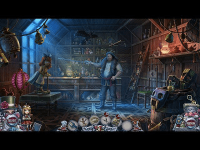 Screenshot of the application Puppet Show. Bloody Rosie - #3