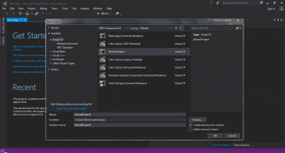 Screenshot of the application Microsoft Visual Studio Community - #2
