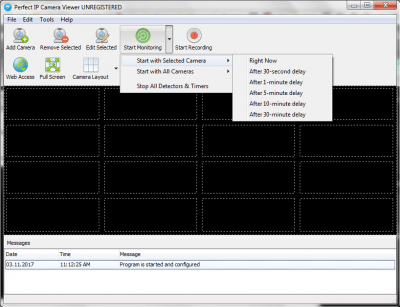 Screenshot of the application Perfect IP Camera Viewer - #3