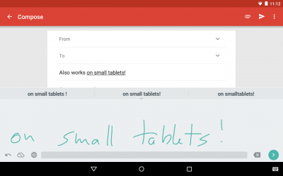 Screenshot of the application Google Handwritten input - #4