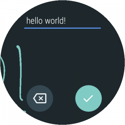 Screenshot of the application Google Handwritten input - #11