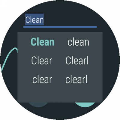 Screenshot of the application Google Handwritten input - #12
