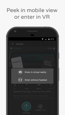 Screenshot of the application AltspaceVR—The Social VR App - #3