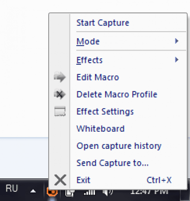 Screenshot of the application Screeny - #8
