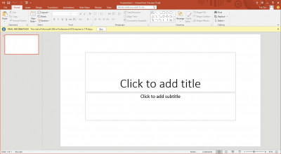 Screenshot of the application Office 365 - #3