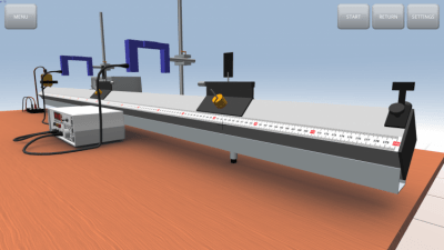 Screenshot of the application The laws of impact - #4