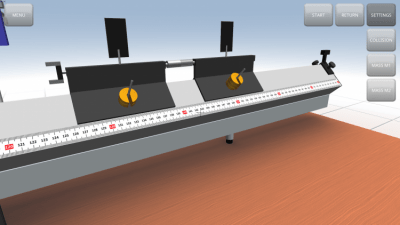 Screenshot of the application The laws of impact - #5