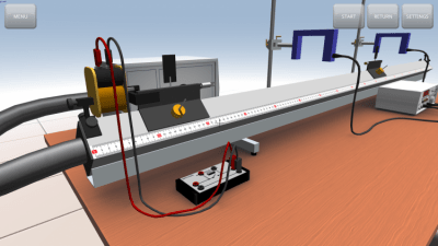 Screenshot of the application The laws of impact - #8