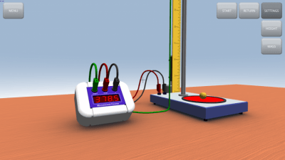Screenshot of the application Free fall - #3