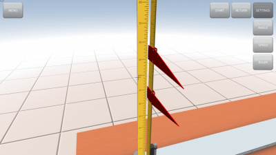 Screenshot of the application Starting at an angle - #4